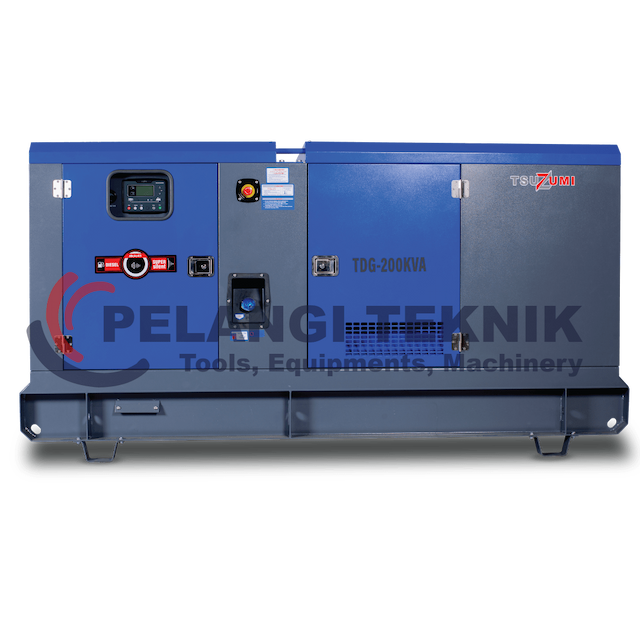 Genset 200 Kva Diesel Silent Tsuzumi TDG 200 Kva