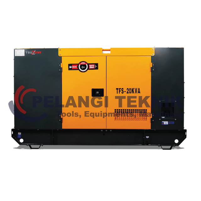 Genset 20 Kva 16 Kw Silent Diesel Tsuzumi TFS 20 Kva