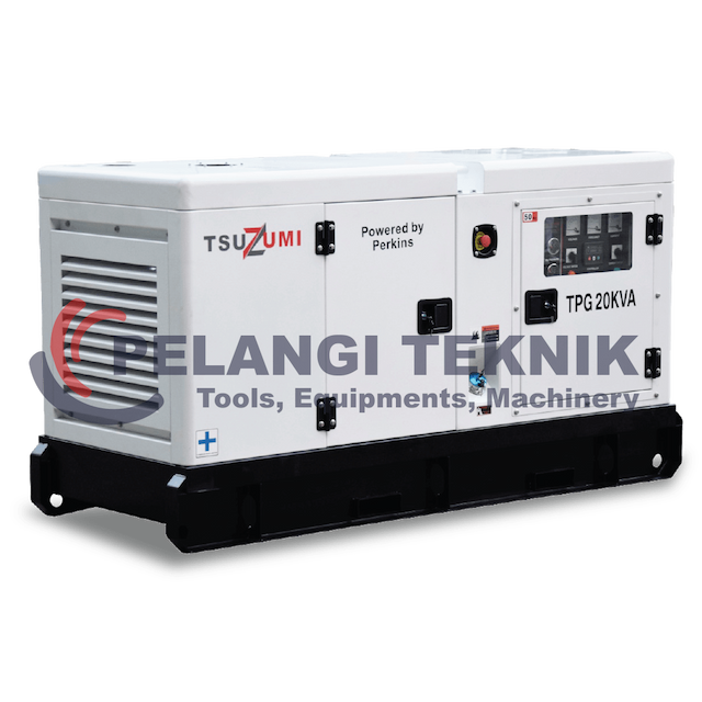 Genset 20 Kva Silent Diesel Tsuzumi TPG 20 Kva