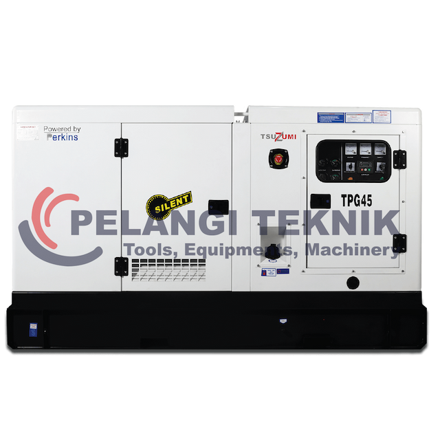 Genset Silent Diesel 45 Kva Tsuzumi TPG 45 Kva