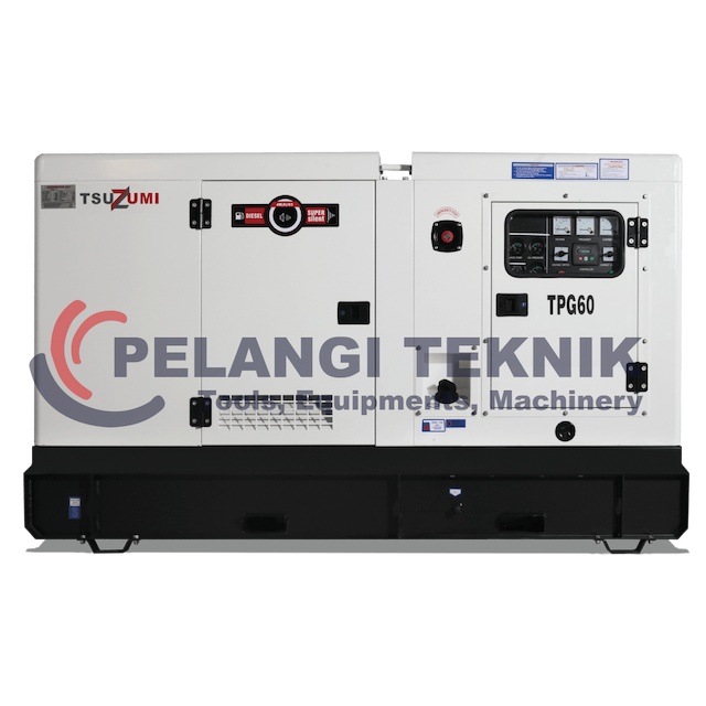 Genset Silent Diesel 60 Kva Tsuzumi TPG 60 Kva