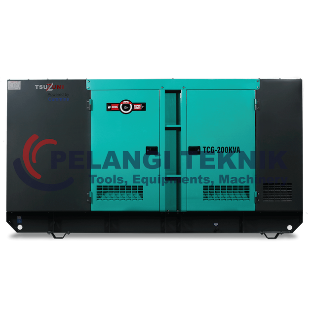 Genset Silent Diesel 200 Kva 150 Kw Tsuzumi TCG 200 KVA