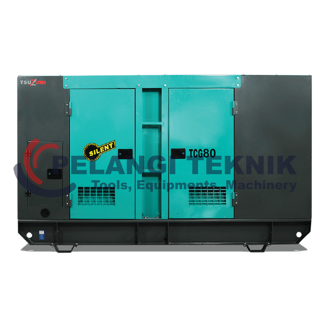 Genset Silent Diesel 80 Kva Tsuzumi TCG 80 Kva