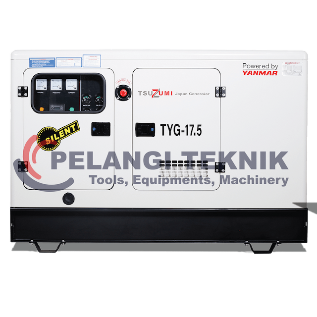 Genset Silent Diesel 17,5 kva Tsuzumi TYG17,5 kva